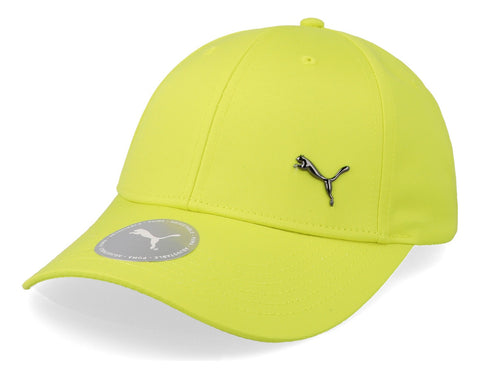 Gorra Puma Metal 02126920 Logo Negro Amarilla Unitalla