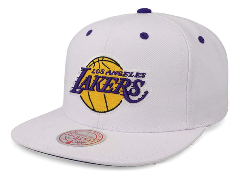 Gorra Mitchell & Ness Nba Lakers Los Ángeles Blanco Unitalla