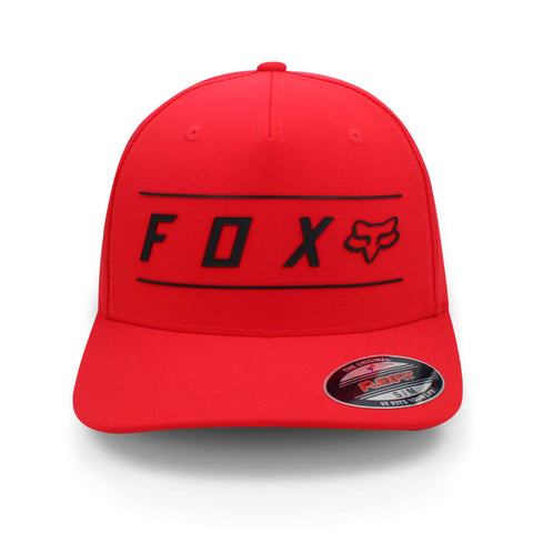 Gorra Fox Flexfit Pinnacle Rojo 28992 Cerrada
