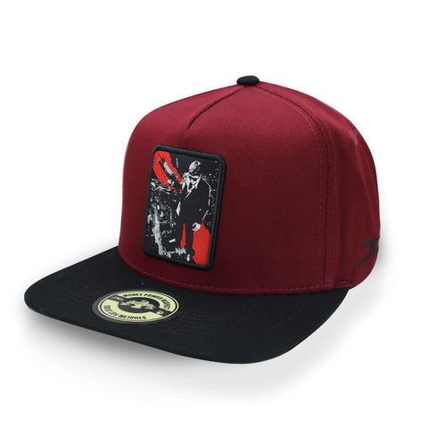 Gorra JC Hats Bad Guy 1241 Burgandy Vino Unitalla