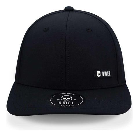 Gorra Omee Antrax Negro Cerrado