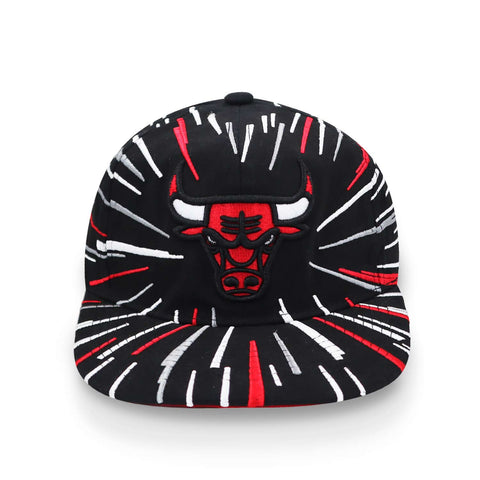Gorra Mitchell & Ness NBA Burst Deadstock Bulls Negro Uni