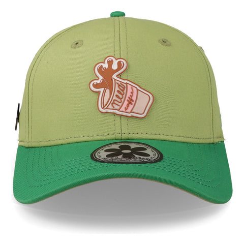 Gorra Jc Hats Coffee Lover 1893 Curve Verde Unitalla