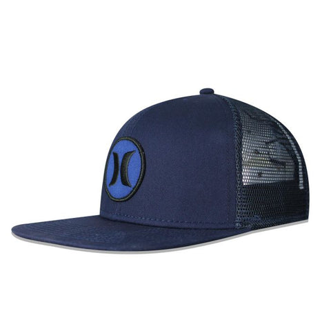 Gorra Hurley Circle Trucker Hh0028 Coastal Blue Unitalla