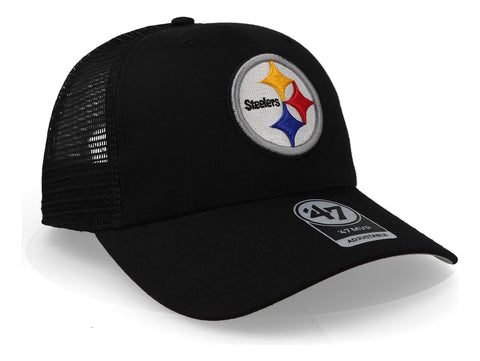Gorra '47 NFL Steelers Branson MVP Negro Unitalla