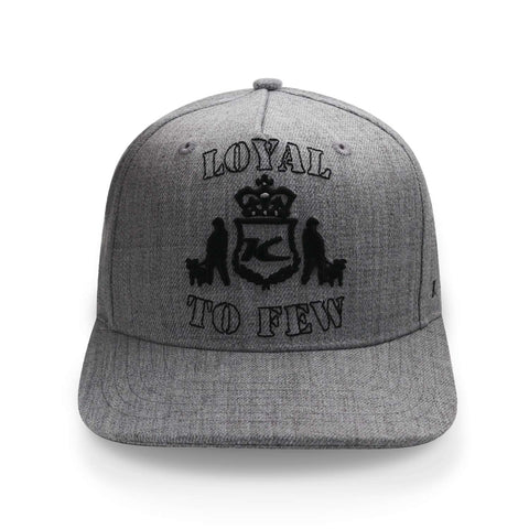 Gorra King London Earlham Snapback Gris Unitalla