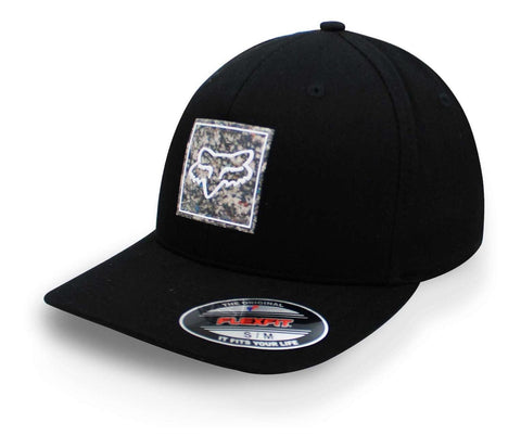 Gorra Fox Flexfit Same Level 29902 Negro Cerrada