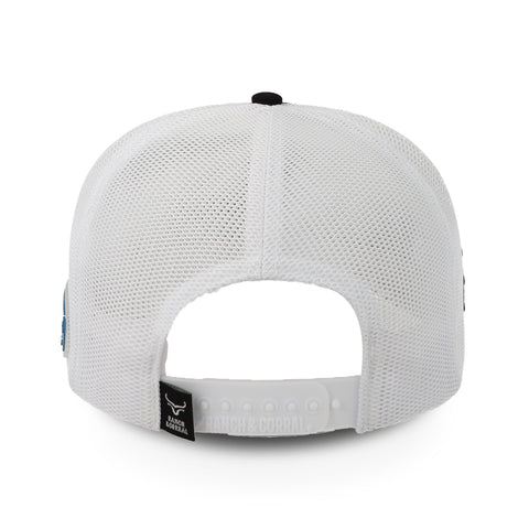 Gorra Ranch & Corral Tarpon 07 Rcfs7 Negro Bco Unitalla