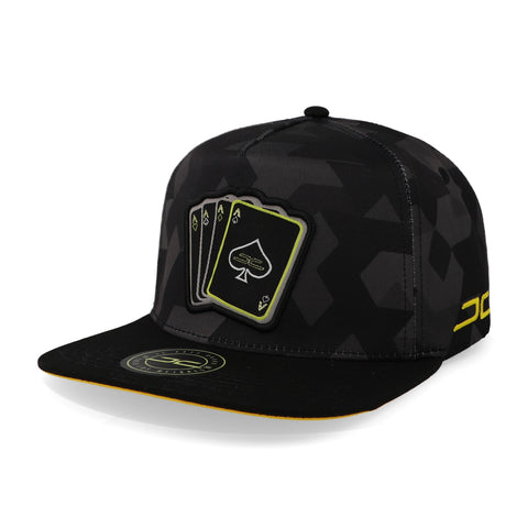 Gorra Jc Hats Hats Poker 1693 Camo Negro Unitalla