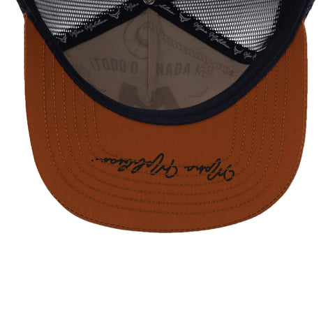 Gorra Ranch & Corral María Malibrán 22 Azul/Café Unitalla