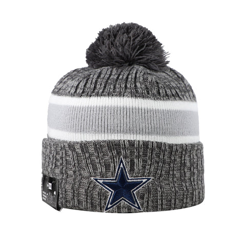 Bonete New Era NFL Sideline 23 Cowboys Gris Oscuro Uni