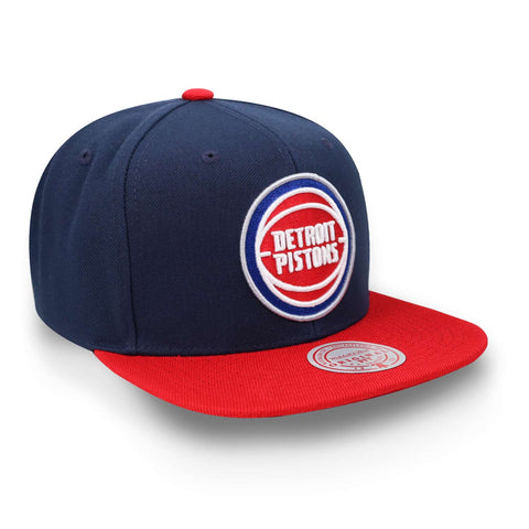 Gorra Mitchell & Ness NBA Core Basic Pistons Azul Marino Uni