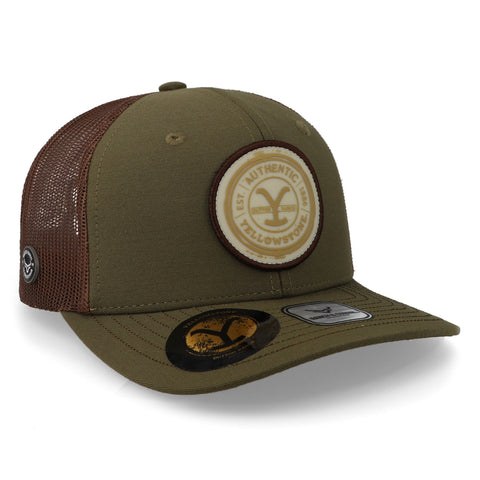 Gorra Ranch & Corral Yellowstone 20 Yw20 Verde Unitalla