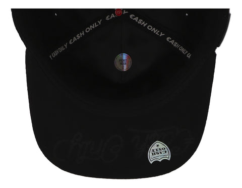 Gorra Cash Only Pantera Negro Full Negro Unitalla