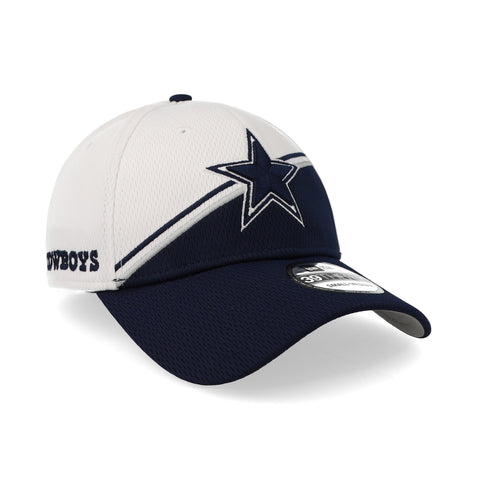 Gorra New Era 39 Thirty NFL Cowboys Sideline 23 Azul Cerrada