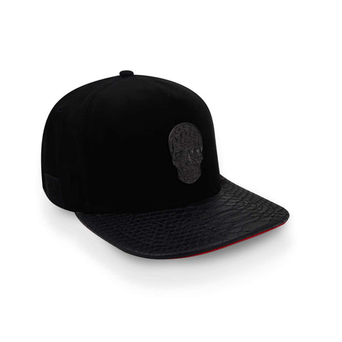 Gorra Cash Only Snapback Skull Negro Unitalla