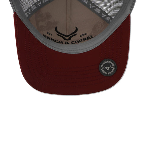 Gorra Ranch & Corral Navajo 19 Rojo Unitalla