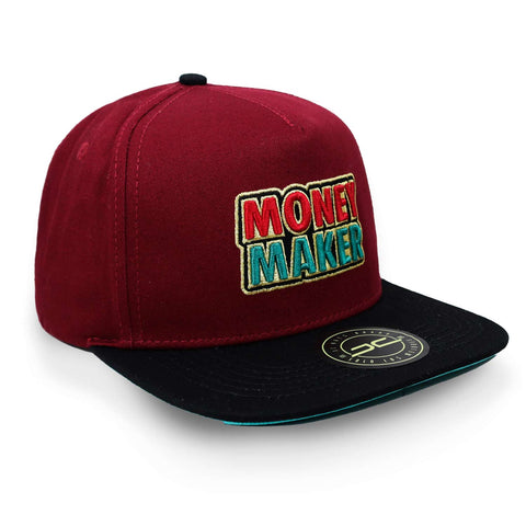 Gorra JC Hats 1536 Money Maker Vino/Negro Unitalla