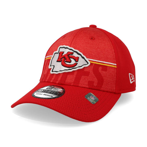 Gorra New Era 39 Thirty NFL Chiefs Training 23 Rojo Cerrada