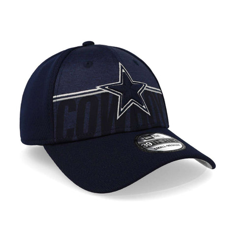 Gorra New Era 39 Thirty NFL Cowboys Training 23 Azul Cerrada