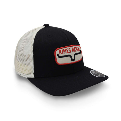 Gorra Kimes Ranch Rolling Trucker Negro Unitalla