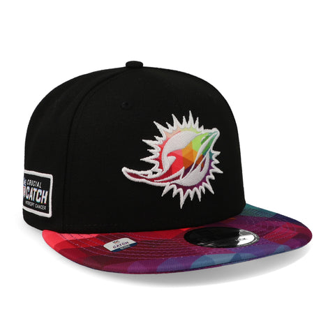 Gorra New Era 9 Fifty NFL Dolphins Catch 23 Negro Unitalla