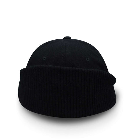 Gorra Hooey Resistol Ear Flap Flexfit Cap Negro Cerrada