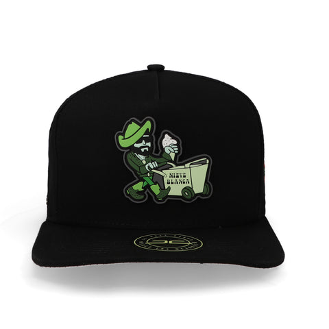 Gorra Jc Hats Nieve Blanca 2448 Verde Unitalla