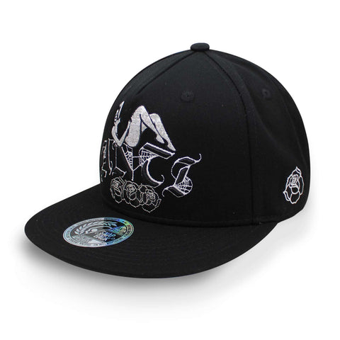 Gorra Antifashionpin Up Negro Unitalla