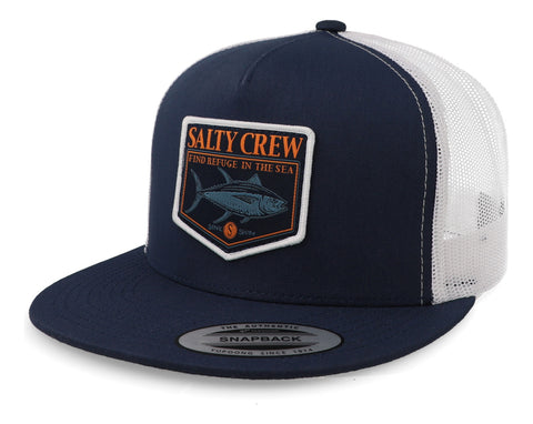 Gorra Salty Crew Angler 35035555 Trucker Marino Unitalla
